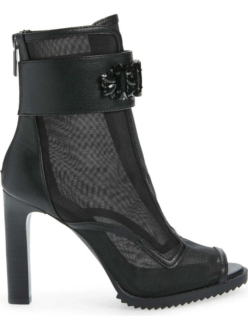 KARL LAGERFELD PARIS Blayze Peep Toe Booties Size 5.5 – New Never Worn